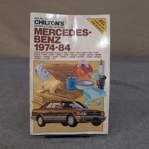Chilton Mercedes-Benz 1974-84 Repair Tune-Up Guide Manual Part 6809 190E 300D